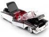 1958 Chevrolet Impala Negro/Blanco 1:24 Motor Max 79025