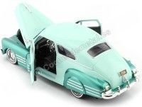 1950 Chevrolet Aerosedan Fleetline Turquesa/Turquesa Metalizado 1:24 Motor Max 79027