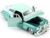 1950 Chevrolet Aerosedan Fleetline Turquesa/Turquesa Metalizado 1:24 Motor Max 79027