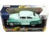 1950 Chevrolet Aerosedan Fleetline Turquesa/Turquesa Metalizado 1:24 Motor Max 79027