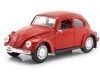 1967 Volkswagen Escarabajo-Beetle Rojo "Metal Kit" 1:24 Maisto 39926