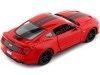 2018 Ford Mustang GT 5.0 Cupe Rojo/Negro 1:24 Motor Max 79352