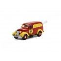 Cochesdemetal.es 1939 Chevrolet Panel Truck Shell Gasoline "Running on Empty Series 14" 1:64 Greenlight 41140A