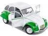 1978 Citroen 2CV6 Dolly Blanco/Verde 1:18 Solido S1805025