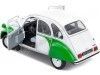 1978 Citroen 2CV6 Dolly Blanco/Verde 1:18 Solido S1805025