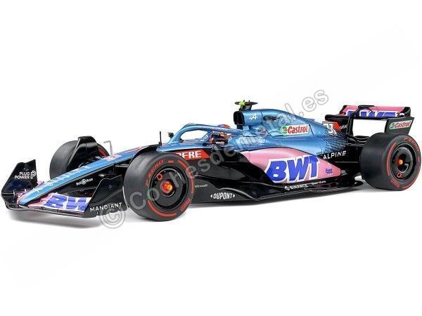 Cochesdemetal.es 2022 Alpine A522 Nº31 Esteban Ocon GP F1 Mónaco 1:18 Solido S1808804