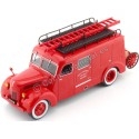 Cochesdemetal.es 1947 Ford F 798T "Furgón Antiincendios Francia" Rojo 1:43 Editorial Salvat SP18