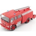 Cochesdemetal.es 1973 Mercedes Autopompa LP 1113 "Cuerpo de Bomberos Francia" Rojo 1:43 Editorial Salvat SP29