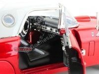 Cochesdemetal.es 1956 Ford Thunderbird Hard Top Rojo 1:18 Motor Max 73176