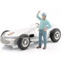 Cochesdemetal.es 1950 Figura de Resina Alberto Ascari "Leyendas de las Carreras Años 50, Figura B" 1:18 American Diorama 76348