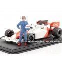 Cochesdemetal.es 1980 Figura de Resina Alain Prost "Leyendas de las Carreras Años 80, Figura B" 1:18 American Diorama 76354