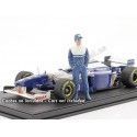 Cochesdemetal.es 1990 Figura de Resina Damon Hill "Leyendas de las Carreras Años 90, Figura A" 1:18 American Diorama 76355