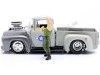 1956 Ford F-100 + Figura Guile "Streetfighter" 1:24 Jada Toys 34373/253255057