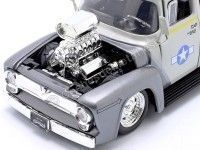 1956 Ford F-100 + Figura Guile "Streetfighter" 1:24 Jada Toys 34373/253255057