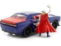 2018 Dodge Challenger SRT Hellcat + Figura Thor 1:24 Jada Toys 32186/253225032