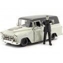 1957 Chevy Suburban + Figura Frankenstein 1:24 Jada Toys 32191/2532...