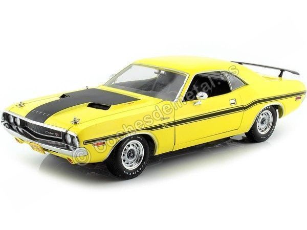 1970 Dodge Challenger R/T 383 Magnum "NCIS" Amarillo/Negro 1:18 Gre...