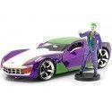 2009 Chevrolet Corvette Stingray Concept + Figura The Joker 1:24 Ja...