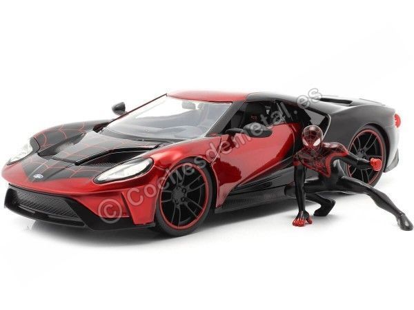 2017 Ford GT + Miles Morales Spider-Man 1:24 Jada Toys 31190/253225008