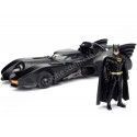 1989 Batmobile Batman Returns con Figura de Batman 1:24 Jada Toys 9...