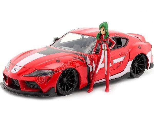 2020 Toyota Supra + Figura Miriya Sterling "Serie de TV Robotech" 1:24 Jada Toys 33679/253255053 Cochesdemetal.es