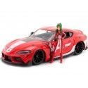 2020 Toyota Supra + Figura Miriya Sterling "Serie de TV Robotech" 1:24 Jada Toys 33679/253255053 Cochesdemetal.es