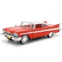 Cochesdemetal.es 1958 Plymouth Fury "Christine" Red-White 1:24 Greenlight 84071