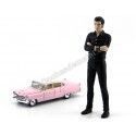 1955 Cadillac Fleetwood Series 1:64 + Elvis Figure 1:18 Greenlight ...