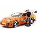 1995 Toyota Supra con Luces "Fast & Furious + Brian" 1:18 Jada Toys...
