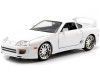 1995 Toyota Supra MK IV "Fast & Furious 7" White 1:24 Jada Toys 973...