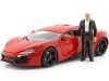 2014 Lykan Hypersport con Luces "Fast & Furious + Dom" 1:18 Jada To...