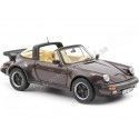 Cochesdemetal.es 1997 Porsche 911 Turbo Targa Marrón Metalizado 1:18 Norev 187665