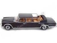 1964 Mercedes-Benz 600 W100 Landaulet Negro 1:18 KK-Scale KKDC181181