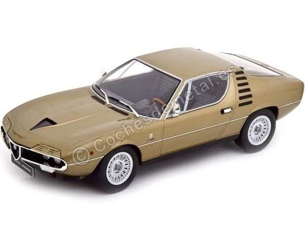 Cochesdemetal.es 1970 Alfa Romeo Montreal Oro Metalizado 1:18 KK-Scale KKDC180386