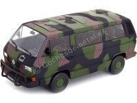 Cochesdemetal.es 1987 Volkswagen Bus T3 Syncro Ejército Alemán 1:18 KK-Scale KKDC180969