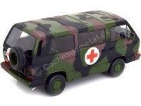 1987 Volkswagen Bus T3 Syncro Cruz Roja Militar 1:18 KK-Scale KKDC1...