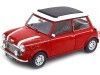 Cochesdemetal.es 1997 Mini Cooper con Techo Corredizo Rojo/Blanco 1:12 KK-Scale KKDC120074L