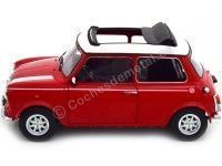1997 Mini Cooper con Techo Corredizo Rojo/Blanco 1:12 KK-Scale KKDC120074L