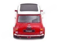 1997 Mini Cooper con Techo Corredizo Rojo/Blanco 1:12 KK-Scale KKDC120074L