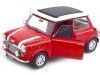 1997 Mini Cooper con Techo Corredizo Rojo/Blanco 1:12 KK-Scale KKDC120074L