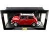 1997 Mini Cooper con Techo Corredizo Rojo/Blanco 1:12 KK-Scale KKDC120074L