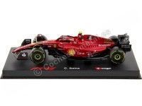 2022 Ferrari F1-75 Nº55 Carlos Sainz Scudería Ferrari 1:43 Bburago Signature Series 36831S