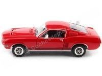 1967 Ford Mustang GT Fastback Rojo 1:24 Welly 22522