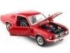 1967 Ford Mustang GT Fastback Rojo 1:24 Welly 22522