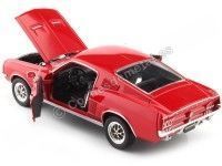 1967 Ford Mustang GT Fastback Rojo 1:24 Welly 22522