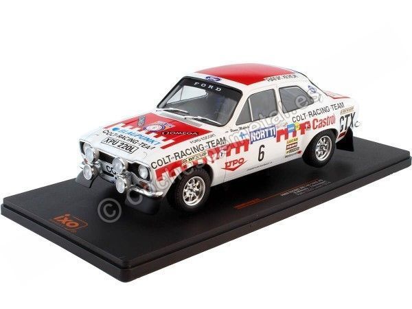 Cochesdemetal.es 1974 Ford Escort MK I RS 1600 Nº6 Mikkola/Davenport Ganador Rally De Los 1000 Lagos 1:18 IXO Models 18RMC141.22