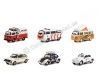 Lote de 6 Modelos "Club Vee-Dub Series 14" 1:64 Greenlight 36050