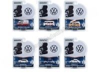 Lote de 6 Modelos "Club Vee-Dub Series 14" 1:64 Greenlight 36050
