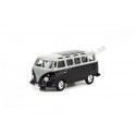 Cochesdemetal.es 1962 Volkswagen Type 2 (T1) Custom Bus "Barrett Jackson Series 9" 1:64 Greenlight 37250A