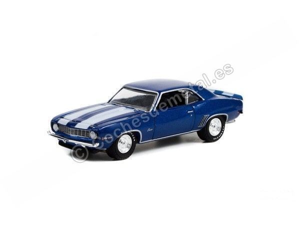 Cochesdemetal.es 1969 Chevrolet Camaro Z/28 "Barrett Jackson Series 9" 1:64 Greenlight 37250C